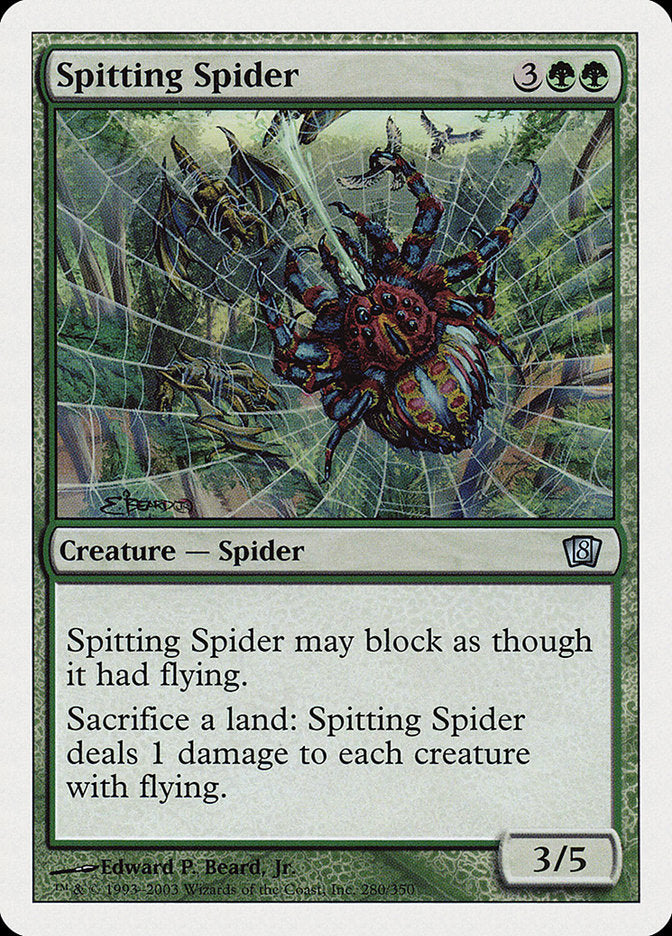 Spitting Spider [Eighth Edition] | Anubis Games and Hobby