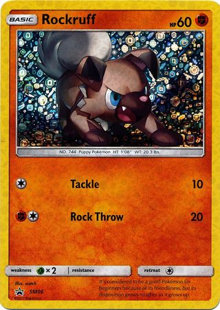 Rockruff (SM06) (General Mills Promo) [Sun & Moon: Black Star Promos] | Anubis Games and Hobby