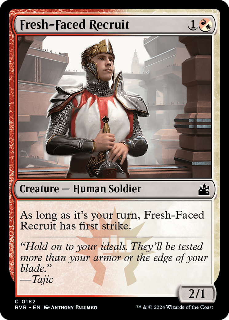 Fresh-Faced Recruit [Ravnica Remastered] | Anubis Games and Hobby