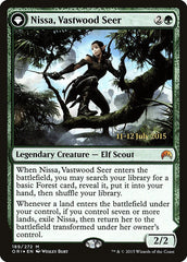 Nissa, Vastwood Seer // Nissa, Sage Animist [Magic Origins Prerelease Promos] | Anubis Games and Hobby