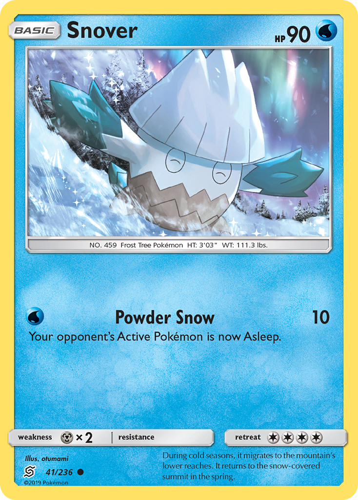 Snover (41/236) [Sun & Moon: Unified Minds] | Anubis Games and Hobby