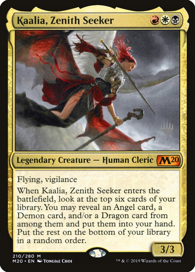 Kaalia, Zenith Seeker (Promo Pack) [Core Set 2020 Promos] | Anubis Games and Hobby