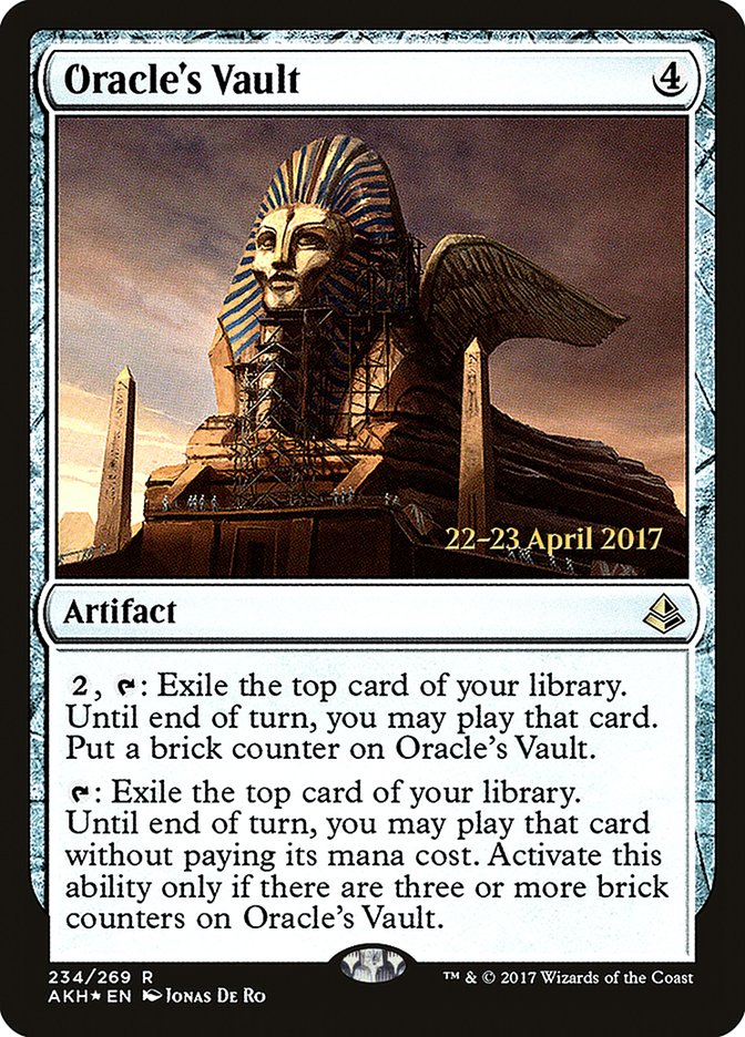 Oracle's Vault [Amonkhet Prerelease Promos] | Anubis Games and Hobby