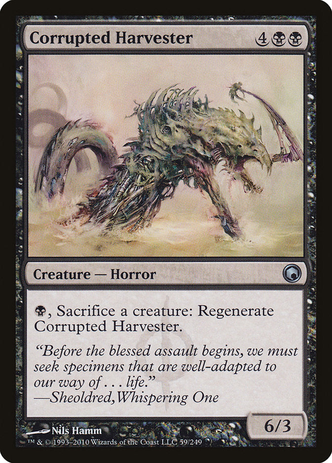 Corrupted Harvester [Scars of Mirrodin] | Anubis Games and Hobby