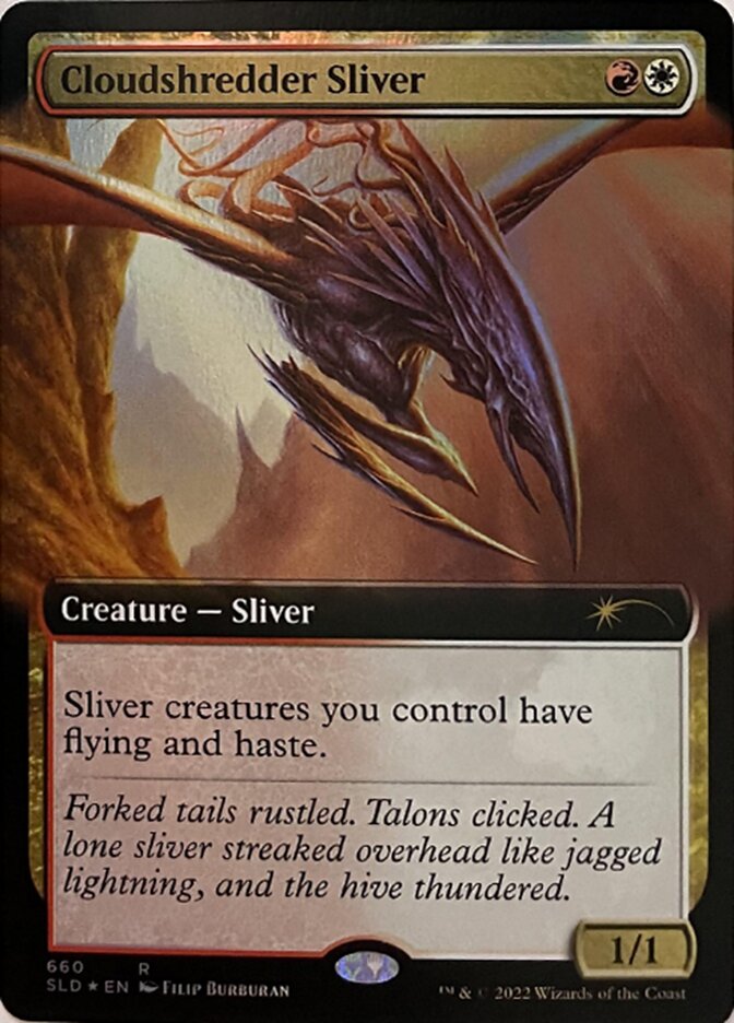 Cloudshredder Sliver (Extended Art) [Secret Lair Drop Promos] | Anubis Games and Hobby