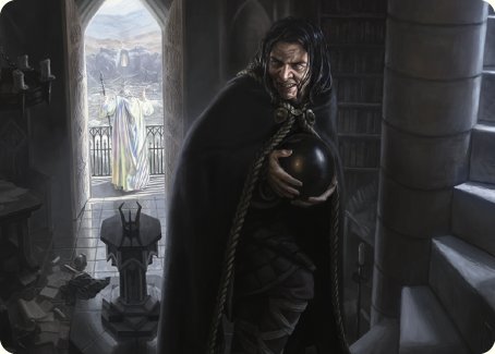 Grima, Saruman's Footman Art Card [The Lord of the Rings: Tales of Middle-earth Art Series] | Anubis Games and Hobby