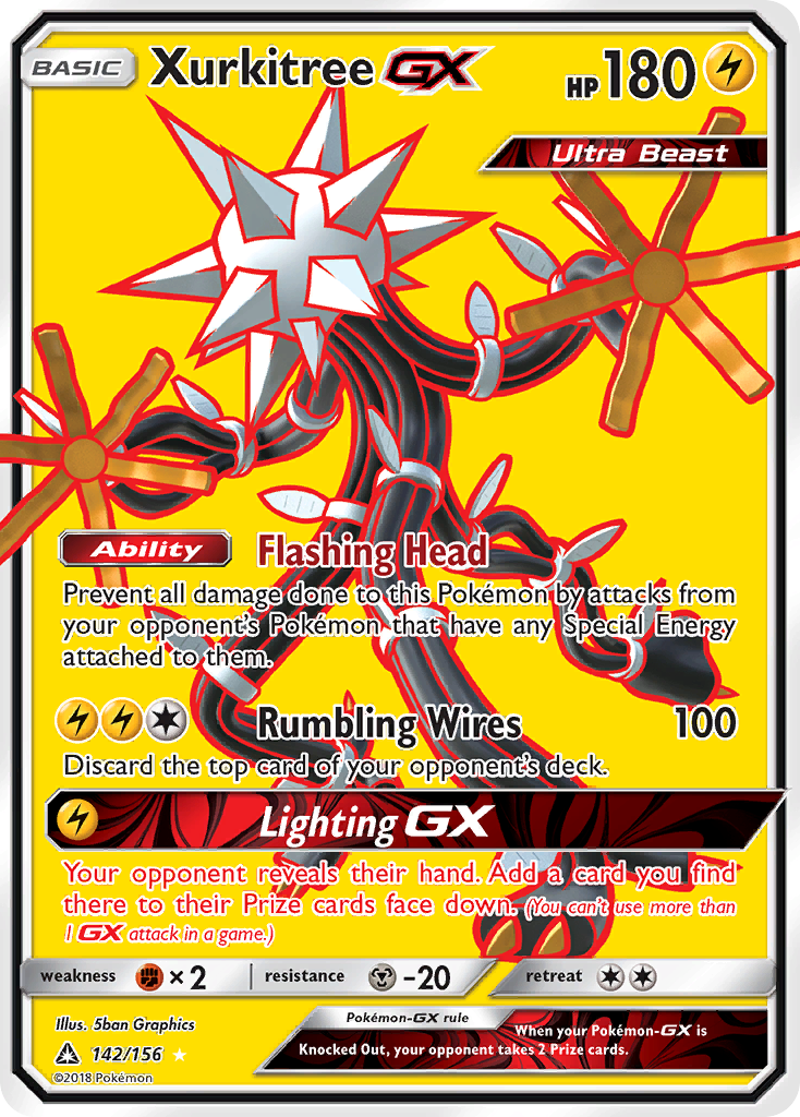 Xurkitree GX (142/156) [Sun & Moon: Ultra Prism] | Anubis Games and Hobby