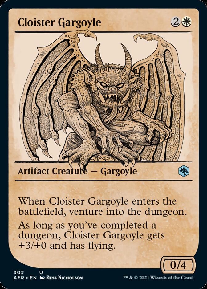 Cloister Gargoyle (Showcase) [Dungeons & Dragons: Adventures in the Forgotten Realms] | Anubis Games and Hobby