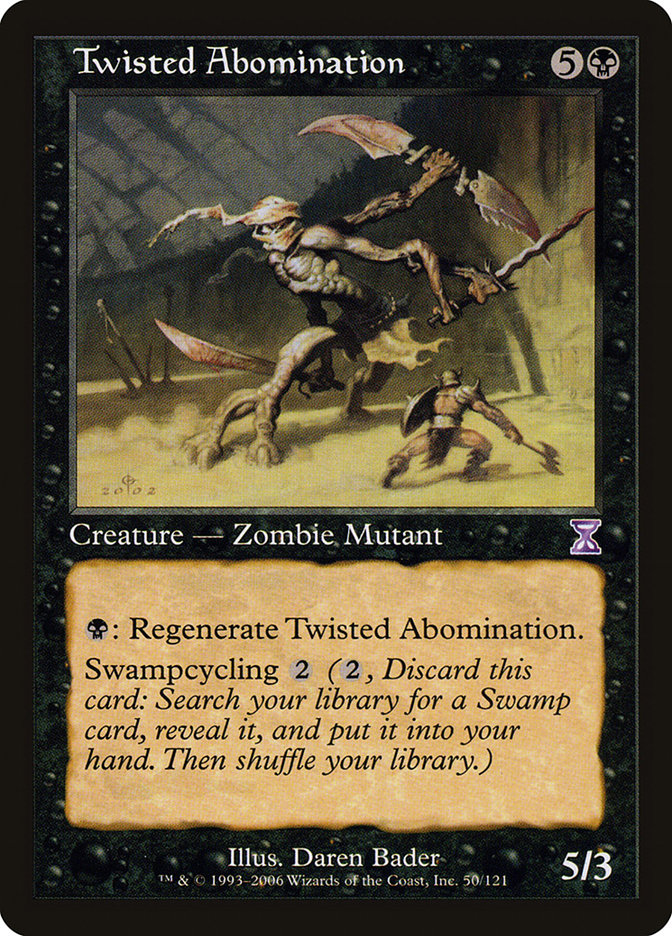 Twisted Abomination [Time Spiral Timeshifted] | Anubis Games and Hobby