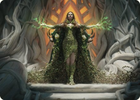 Titania, Voice of Gaea Art Card [The Brothers' War Art Series] | Anubis Games and Hobby