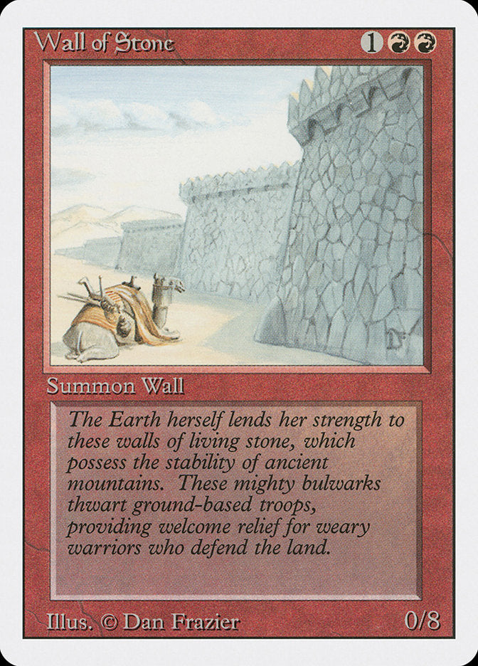 Wall of Stone [Revised Edition] | Anubis Games and Hobby