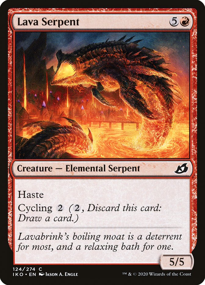 Lava Serpent [Ikoria: Lair of Behemoths] | Anubis Games and Hobby