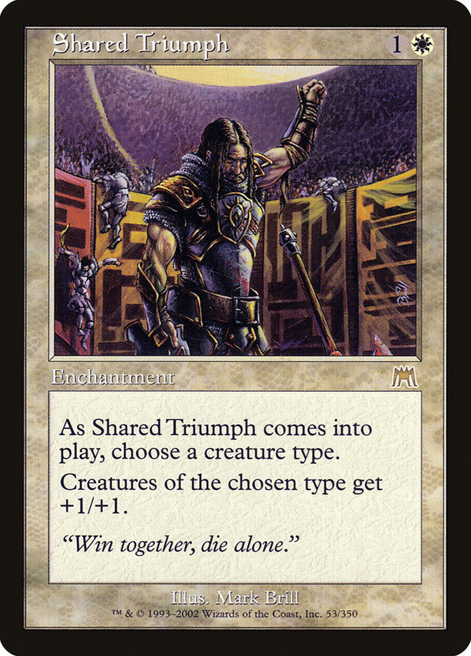 Shared Triumph [Onslaught] | Anubis Games and Hobby