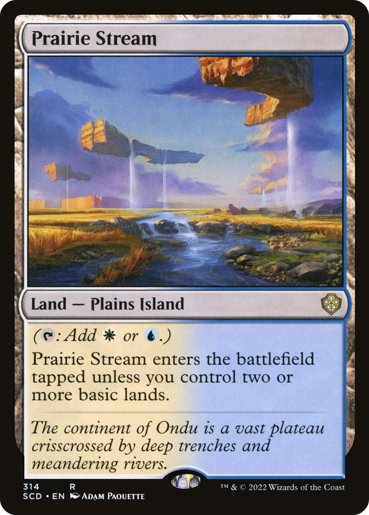 Prairie Stream [Starter Commander Decks] | Anubis Games and Hobby