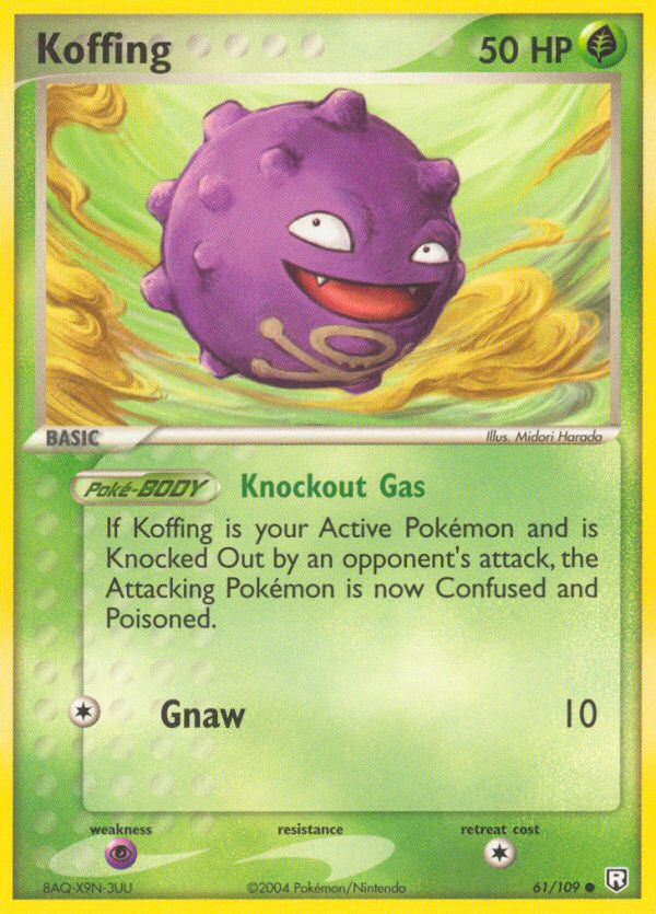 Koffing (61/109) [EX: Team Rocket Returns] | Anubis Games and Hobby