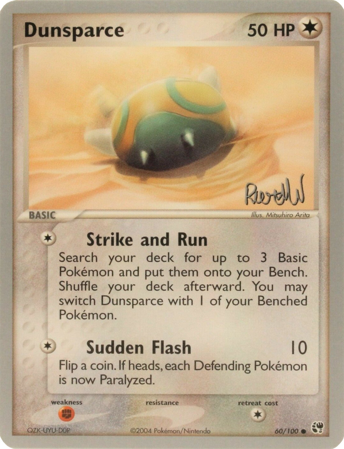 Dunsparce (60/100) (Rocky Beach - Reed Weichler) [World Championships 2004] | Anubis Games and Hobby