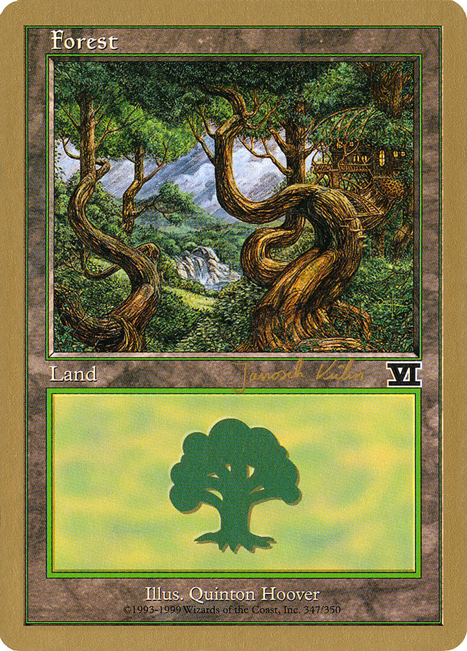 Forest (jk347) (Janosch Kuhn) [World Championship Decks 2000] | Anubis Games and Hobby