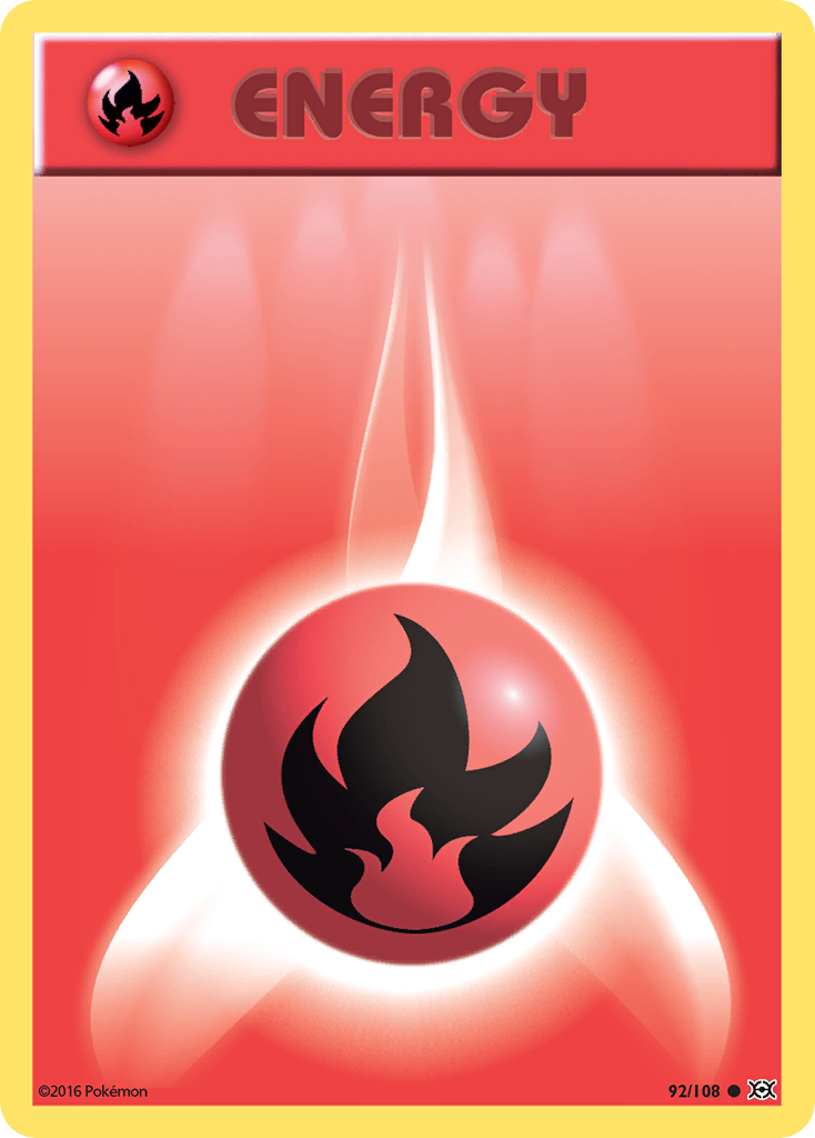 Fire Energy (92/108) [XY: Evolutions] | Anubis Games and Hobby