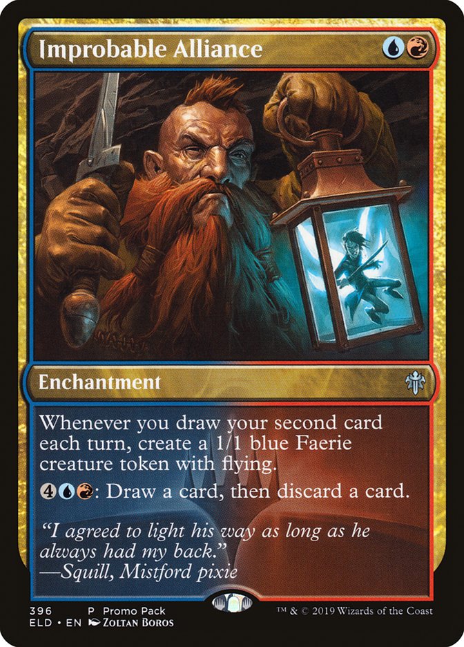 Improbable Alliance (Promo Pack) [Throne of Eldraine Promos] | Anubis Games and Hobby