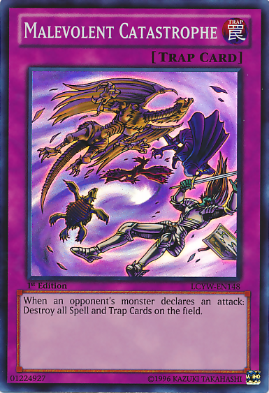 Malevolent Catastrophe [LCYW-EN148] Super Rare | Anubis Games and Hobby