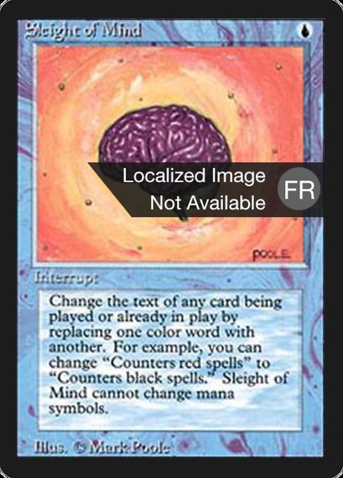 Sleight of Mind [Foreign Black Border] | Anubis Games and Hobby