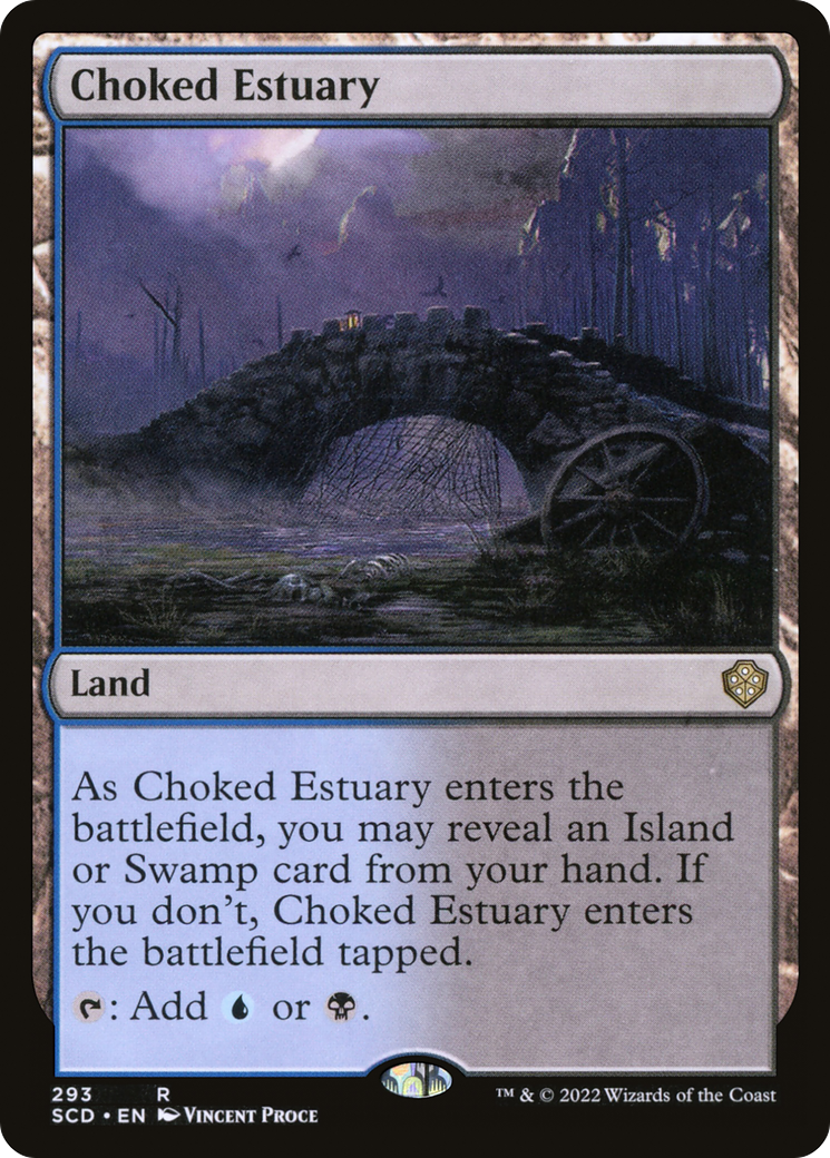 Choked Estuary [Starter Commander Decks] | Anubis Games and Hobby