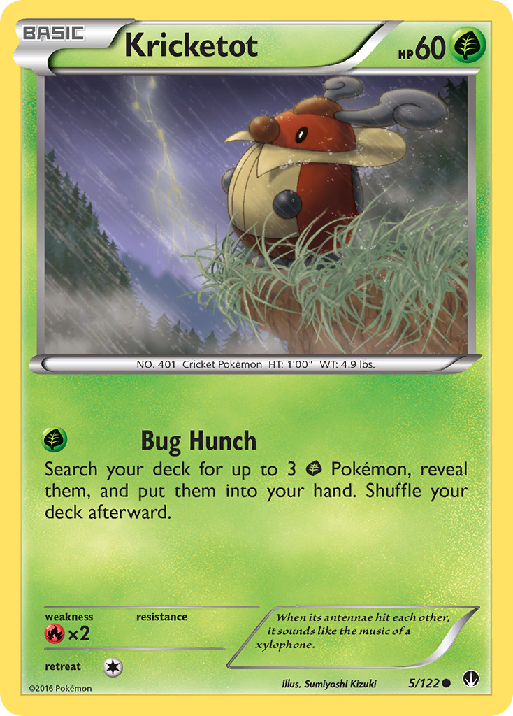 Kricketot (5/122) [XY: BREAKpoint] | Anubis Games and Hobby