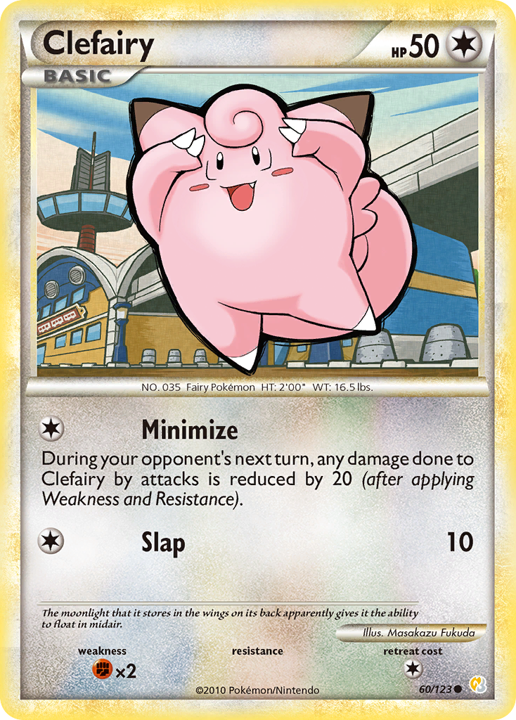 Clefairy (60/123) [HeartGold & SoulSilver: Base Set] | Anubis Games and Hobby