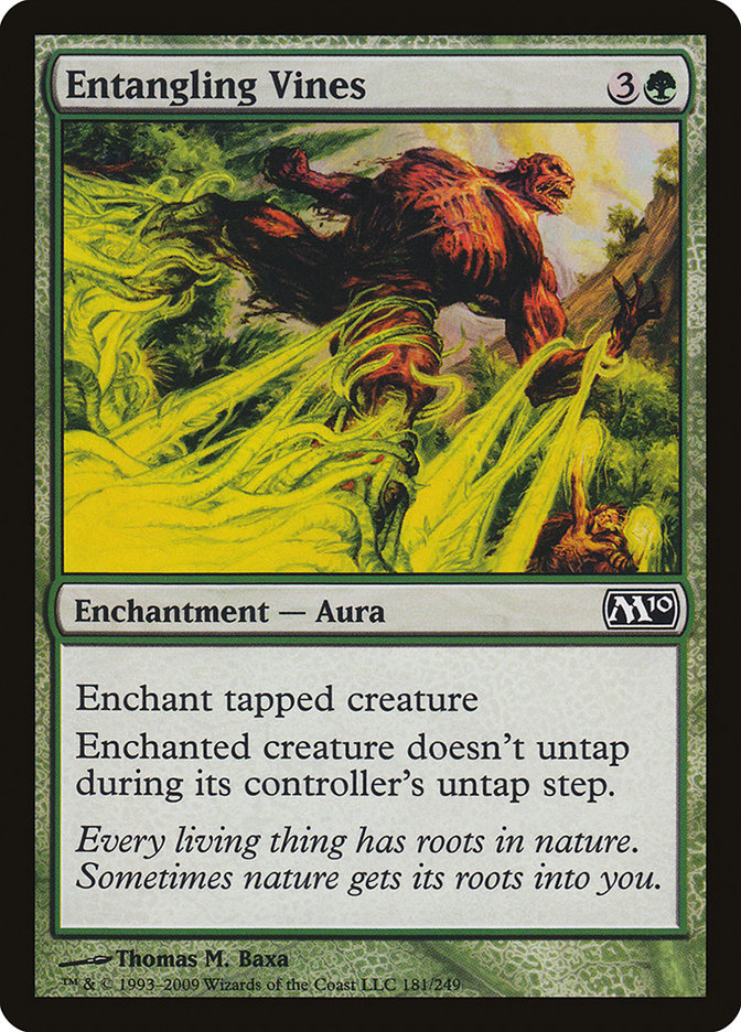 Entangling Vines [Magic 2010] | Anubis Games and Hobby