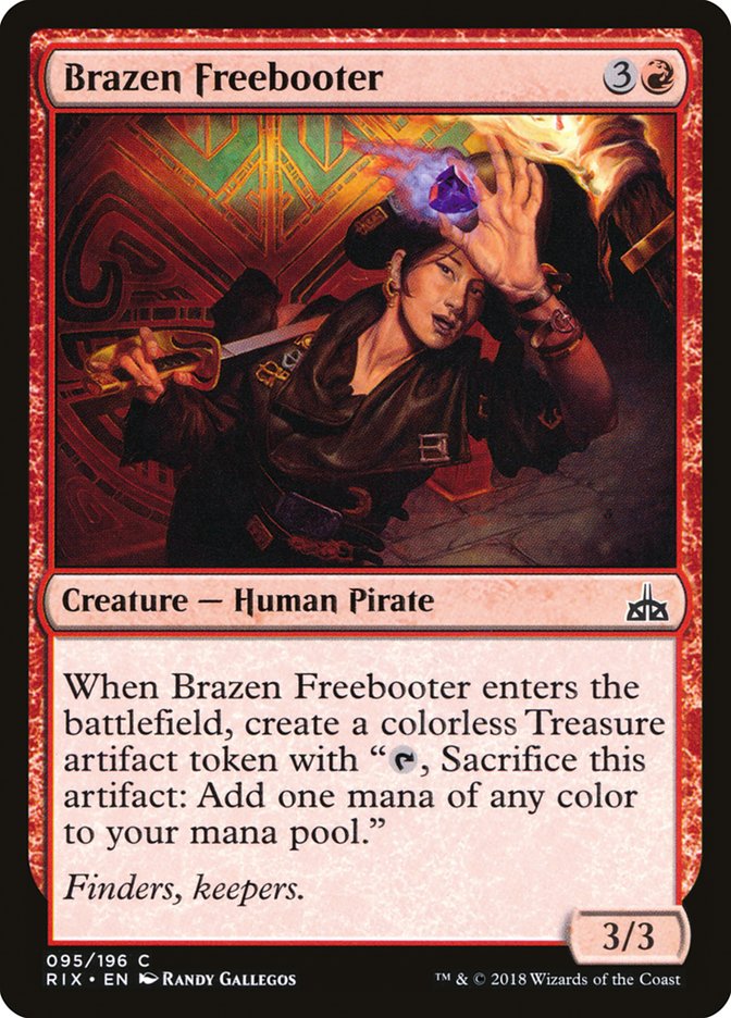 Brazen Freebooter [Rivals of Ixalan] | Anubis Games and Hobby