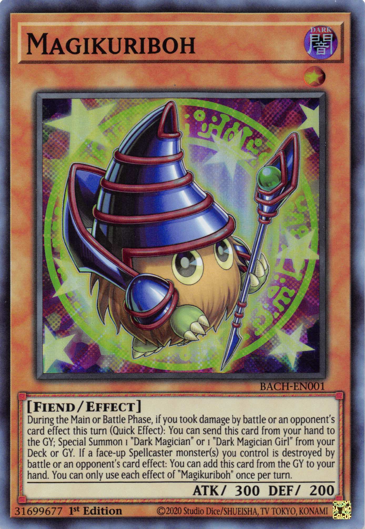 Magikuriboh [BACH-EN001] Super Rare | Anubis Games and Hobby