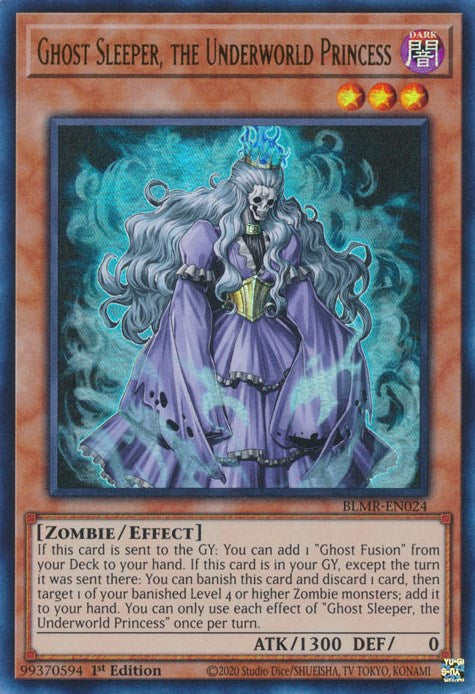 Ghost Sleeper, the Underworld Princess [BLMR-EN024] Ultra Rare | Anubis Games and Hobby