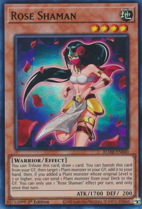 Rose Shaman [BLMR-EN040] Ultra Rare | Anubis Games and Hobby