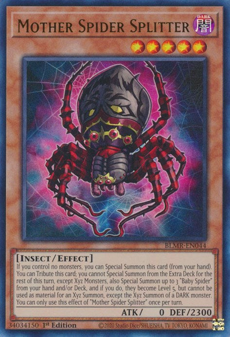 Mother Spider Splitter [BLMR-EN044] Ultra Rare | Anubis Games and Hobby