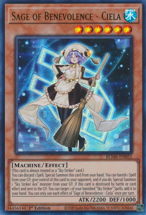 Sage of Benevolence - Ciela [BLMR-EN051] Ultra Rare | Anubis Games and Hobby