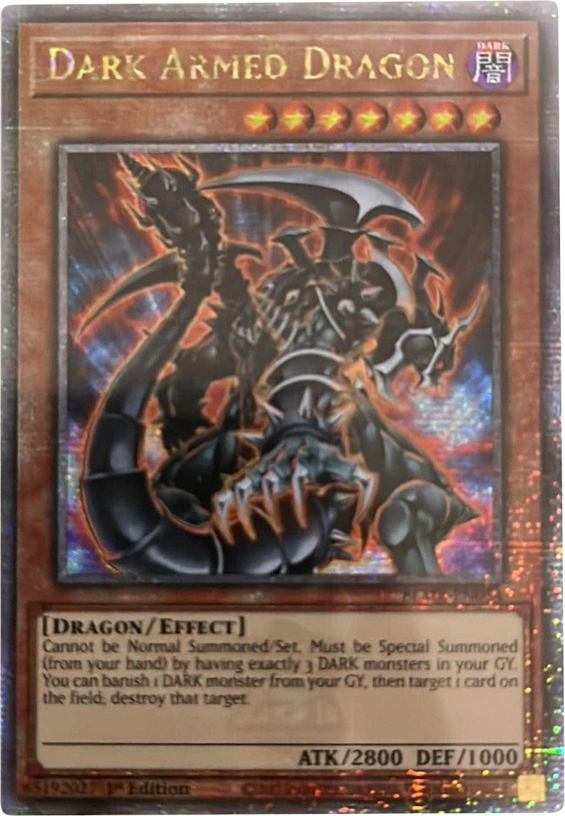 Dark Armed Dragon [BLMR-EN054] Quarter Century Secret Rare | Anubis Games and Hobby