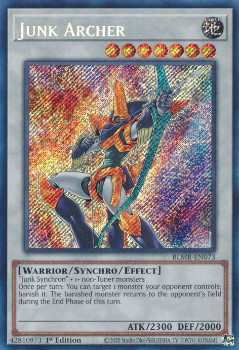 Junk Archer [BLMR-EN073] Secret Rare | Anubis Games and Hobby