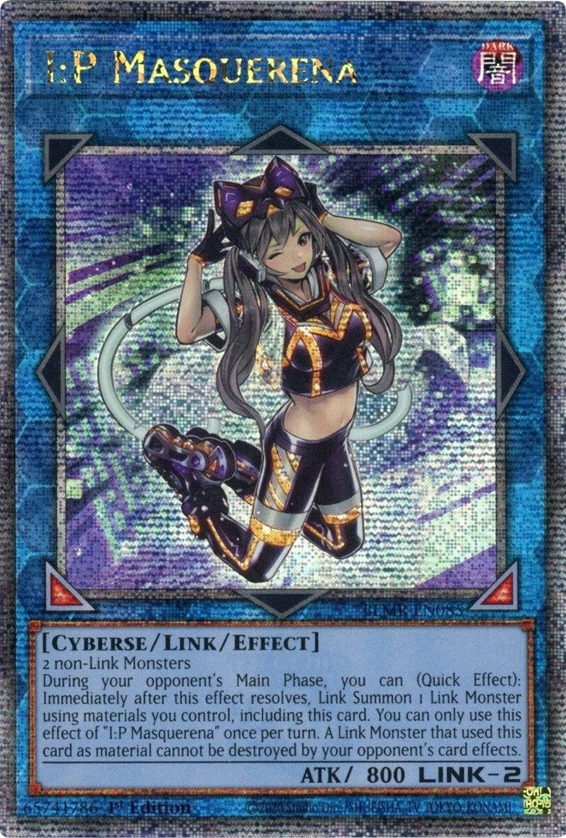 I:P Masquerena [BLMR-EN085] Quarter Century Secret Rare | Anubis Games and Hobby