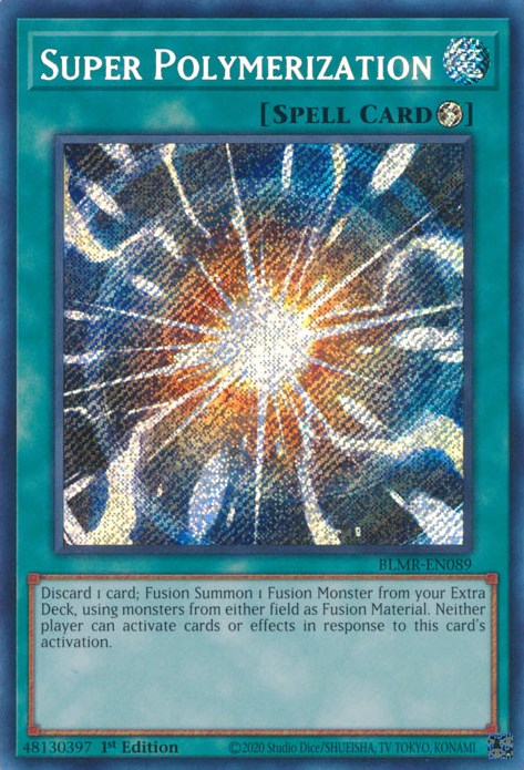 Super Polymerization [BLMR-EN089] Secret Rare | Anubis Games and Hobby