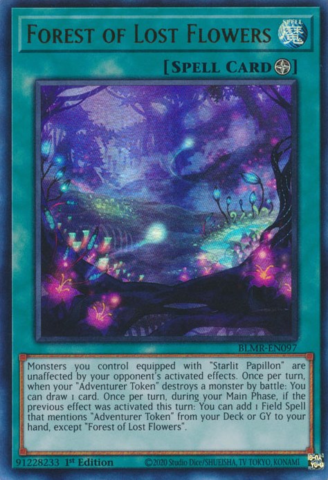 Forest of Lost Flowers [BLMR-EN097] Ultra Rare | Anubis Games and Hobby