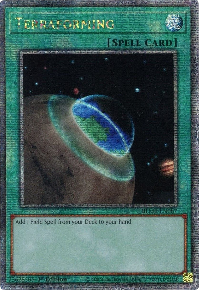 Terraforming [BLMR-EN087] Quarter Century Secret Rare | Anubis Games and Hobby