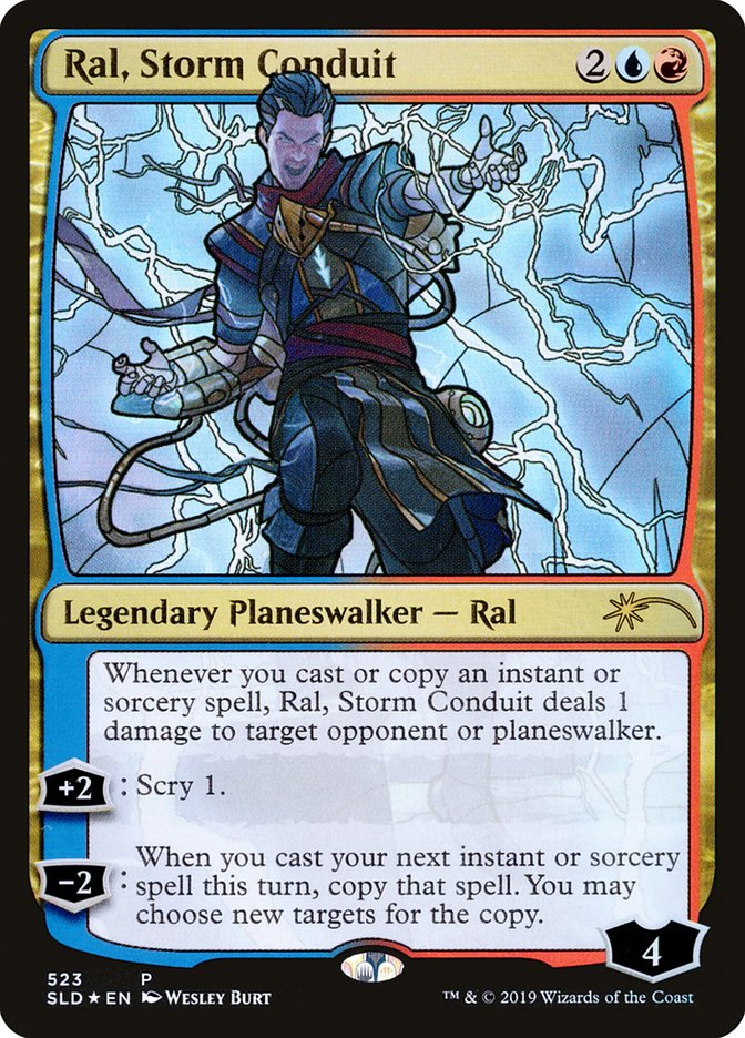 Ral, Storm Conduit (Stained Glass) [Secret Lair Drop Promos] | Anubis Games and Hobby