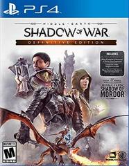 Middle Earth: Shadow Of War [Definitive Edition] - Playstation 4 | Anubis Games and Hobby