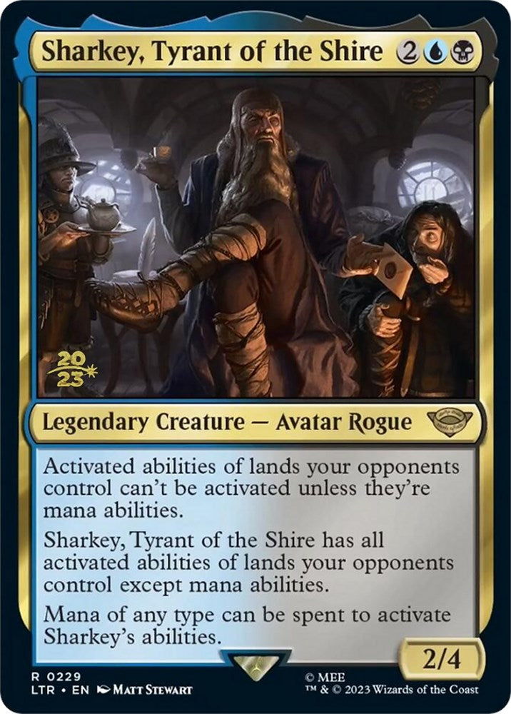 Sharkey, Tyrant of the Shire [The Lord of the Rings: Tales of Middle-Earth Prerelease Promos] | Anubis Games and Hobby