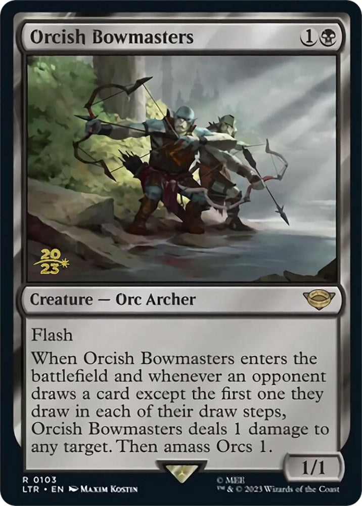 Orcish Bowmasters [The Lord of the Rings: Tales of Middle-Earth Prerelease Promos] | Anubis Games and Hobby