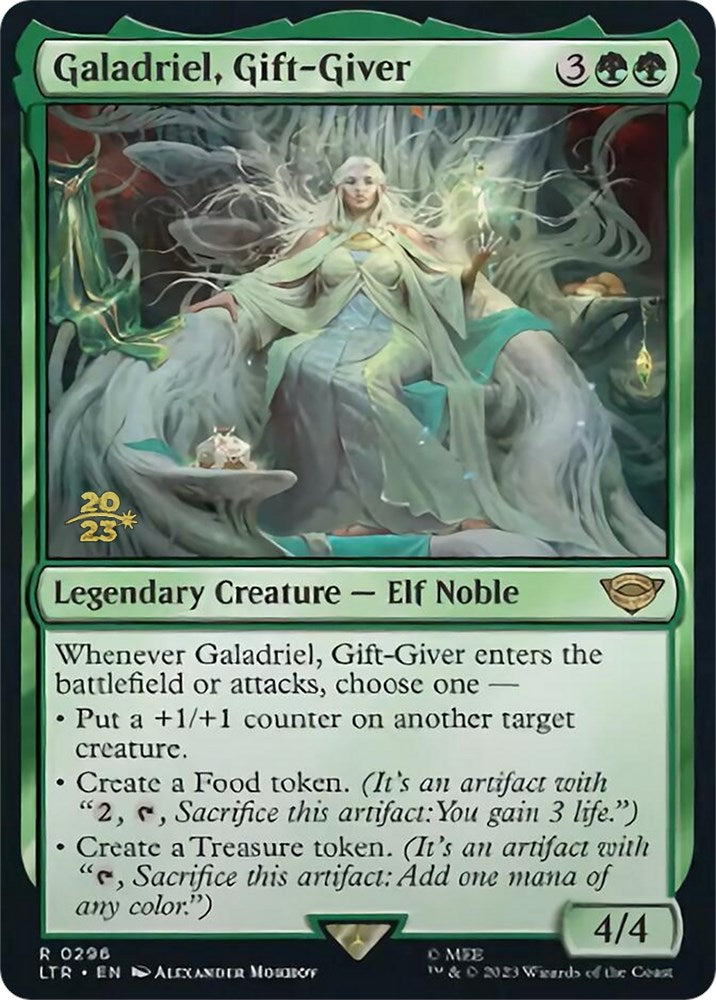 Galadriel, Gift-Giver [The Lord of the Rings: Tales of Middle-Earth Prerelease Promos] | Anubis Games and Hobby