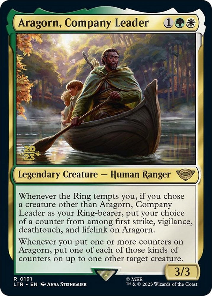 Aragorn, Company Leader [The Lord of the Rings: Tales of Middle-Earth Prerelease Promos] | Anubis Games and Hobby