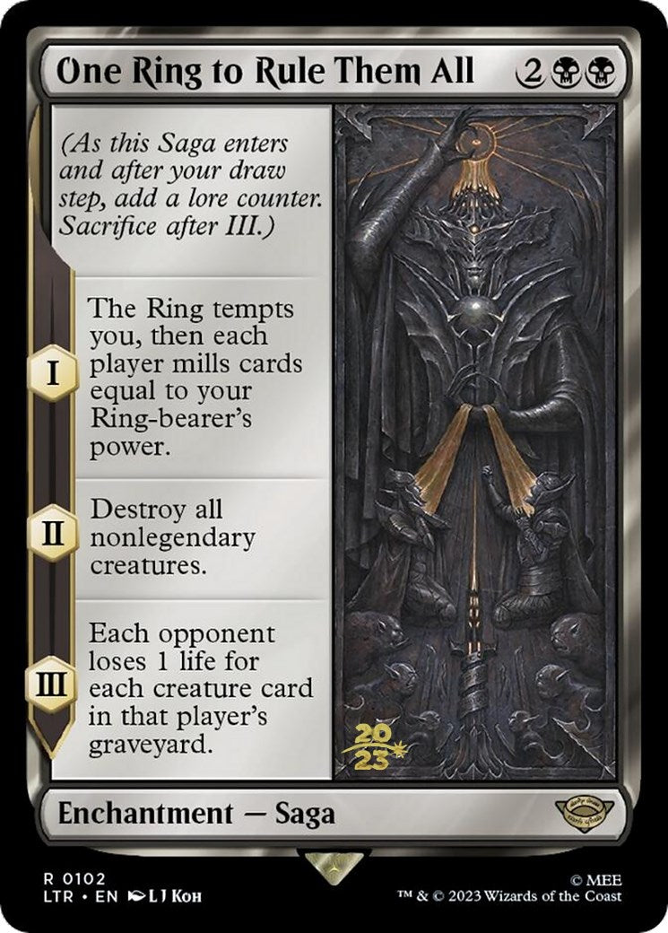 One Ring to Rule Them All [The Lord of the Rings: Tales of Middle-Earth Prerelease Promos] | Anubis Games and Hobby