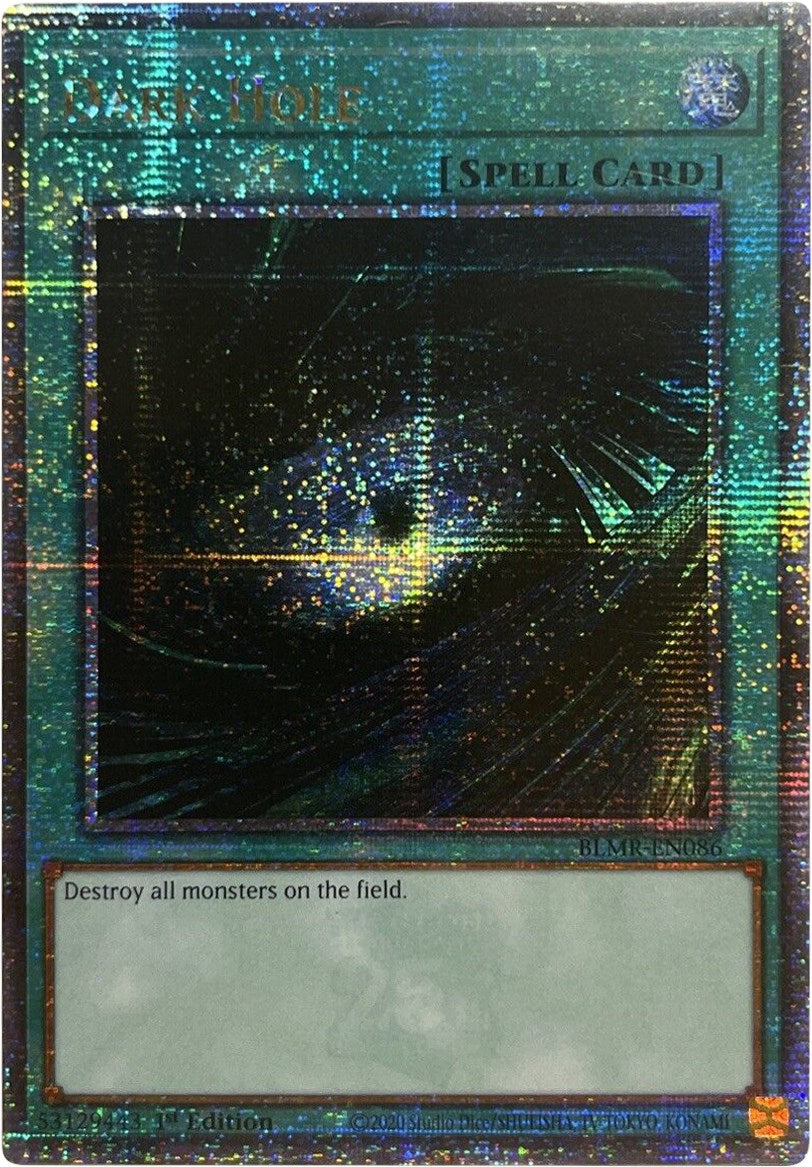 Dark Hole [BLMR-EN086] Quarter Century Secret Rare | Anubis Games and Hobby