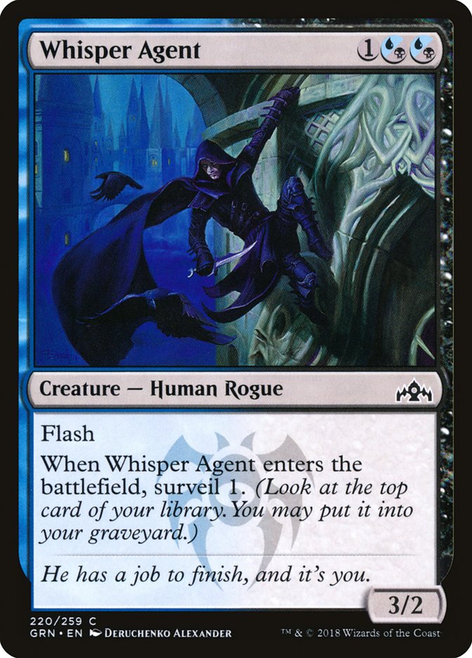 Whisper Agent [Guilds of Ravnica] | Anubis Games and Hobby